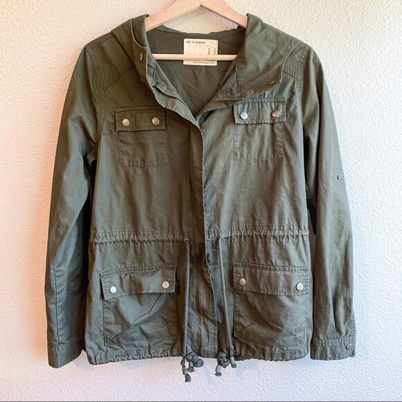 Life in Progress Jacket sz XS - Picture 1 of 4